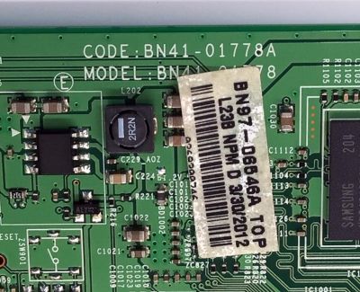 MAIN PARA TV SAMSUNG NUMERO DE PARTE BN94-05549D / BN41-01778A / BN97-06546A / SUSTITUTAS 05625H / 05549C / 05758C / 06126B / 05873X / 25758A / 25798A / 06161A / 05758H / BN94-06152B / 06126C / 25768A / PANEL DE550CGM-C1 / MODELO UN55EH6000FXZA CH01 - Imagen 3