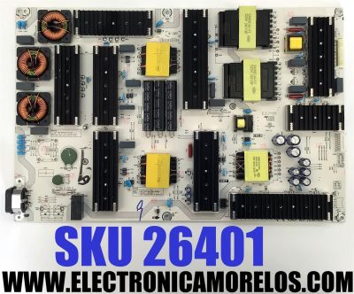 FUENTE DE PODER ORIGINAL PARA TV HISENSE QLED / NUMERO DE PARTE 400926 / RSAG7.820.13064/ROH / 13064-K / E166702 / CQC13134095636 / PANEL HD850H1U51-TBLF\S0\GM\ROH / DISPLAY T850QVN03.4 / MODELO 85QD6N / 85QD75N