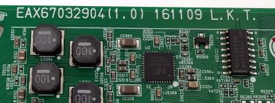 MAIN PARA TV LG 4K·UHD·HDR ((SMART TV)) / NUMERO DE PARTE EBT64458307 / EAX67032904 / 64458307 / EAX67032904(1.0) / PANEL LC650EQF-DKM1 / DISPLAY LC650EQF (DK)(M1) / MODELO 65SJ8500-UB / 65SJ8500-UB.BWMYLJR - Imagen 4