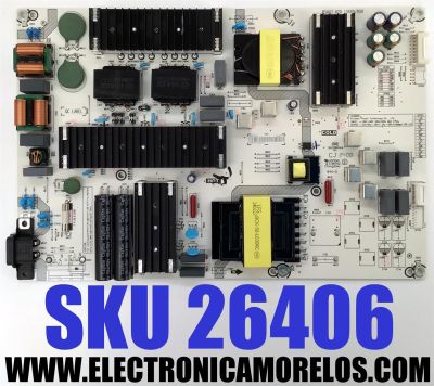  FUENTE DE PODER ORIGINAL PARA TV HISENSE / NUMERO DE PARTE 400729 / RSAG7.820.10689/ROH / 10689-W / CQC13134095636 / E166702 / PANEL HD750H1U72-T0LFK1\GM\MCKD3A\ROH / DISPLAY HV750QUB-F91 / MODELOS 75QD6N / 75A7N / 75QD65NF