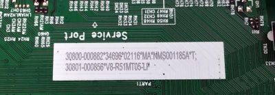 MAIN PARA TV TCL QLED 4K·UHD·HDR ((GOOGLE TV)) / NUMERO DE PARTE 30800-000882 / 40-R51MP7-MAB2HG / 30801-000856 / 11602-500789 / V8-R51MT05-LF / R51MP9 / RT2851M / RT2851A / PANEL LVU650NDEL / ST6451D06-3 VER.2.1 / MODELOS 65Q650G / 65Q670G / 55Q650G - Imagen 4