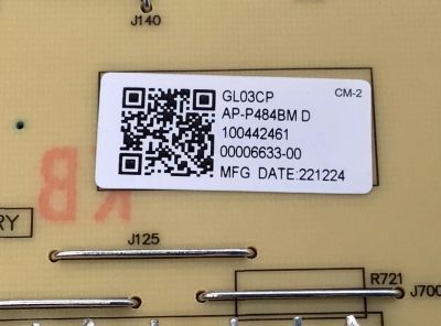 FUENTE DE PODER PARA TV SONY BRAVIA / NUMERO DE PARTE 100442461 / AP-P484BM / 1-004-424-61 / 2955071403 / GL03CP / AP-P484BM D / PANEL YSDM085CCS11 / DISPLAY ST8461D02-2 VER.2.1 / MODELOS KD-85X77CL / KD-85X77L / FW-85BZ40L / FW-85BZ30L / FW-85BZ35L - Imagen 3