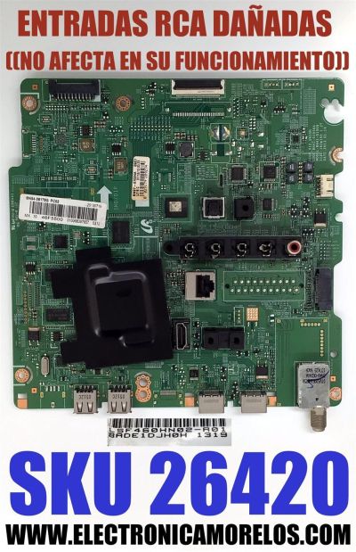 MAIN PARA TV SAMSUNG / NUMERO DE PARTE BN94-06175G / BN41-01958A / BN97-07024A / BN9406175G / HIGH_X12_UNION / PANEL CY-HF460BGLV1H / DISPLAY LSF460HN02-A01 / MODELO UN46F5500 / UN46F5500AFXZX TS01
