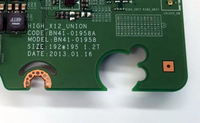 MAIN PARA TV SAMSUNG / NUMERO DE PARTE BN94-06175G / BN41-01958A / BN97-07024A / BN9406175G / HIGH_X12_UNION / PANEL CY-HF460BGLV1H / DISPLAY LSF460HN02-A01 / MODELO UN46F5500 / UN46F5500AFXZX TS01 - Imagen 4