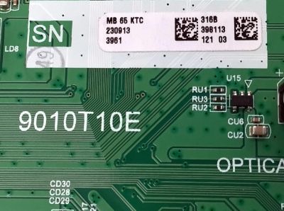 MAIN PARA TV SHARP / NUMERO DE PARTE MB 65 KTC 316 / 9010T10E / MB65KTC 316 / 316BHA4D73EH / PANEL K650WDGF / DISPLAY ST6451D06-3 VER.2.1 / MODELO 4T-C65EL8UR - Imagen 2
