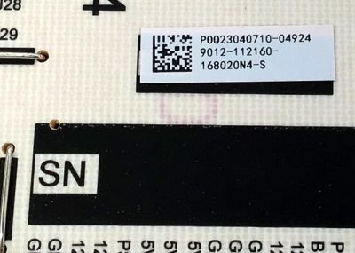 FUENTE DE PODER PARA TV SHARP ORIGINAL / NUMERO DE PARTE 9012-112160-168020N4-S / K-P168-SO4 / K-P168-S04 / 4702-KP168S-A2133D31 / 9012-112160-168020N4 / P0Q23040710 / PANEL K650W / MODELOS 4T-C65EL8UR / WR55UT4212 / 100012587 65 PULGADAS / 4T-C58EL8UR - Imagen 2