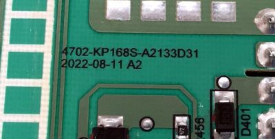 FUENTE DE PODER PARA TV SHARP ORIGINAL / NUMERO DE PARTE 9012-112160-168020N4-S / K-P168-SO4 / K-P168-S04 / 4702-KP168S-A2133D31 / 9012-112160-168020N4 / P0Q23040710 / PANEL K650W / MODELOS 4T-C65EL8UR / WR55UT4212 / 100012587 65 PULGADAS / 4T-C58EL8UR - Imagen 4