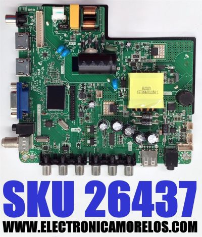 MAIN FUENTE ((COMBO)) PARA TV DAEWOO HD / NUMERO DE PARTE BJM1-132212-4T2G / HK.T.RDA9108P538 / TFT223075 / JS23050503A01926 / CQC10134224714 / CG202300000098 / PANEL G320LD1DXJ-17 / LC320DXJ-SHAC / LC320DXJ (SH)(AC) / MODELO DAW32H