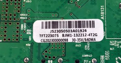MAIN FUENTE ((COMBO)) PARA TV DAEWOO HD / NUMERO DE PARTE BJM1-132212-4T2G / HK.T.RDA9108P538 / TFT223075 / JS23050503A01926 / CQC10134224714 / CG202300000098 / PANEL G320LD1DXJ-17 / LC320DXJ-SHAC / LC320DXJ (SH)(AC) / MODELO DAW32H - Imagen 3