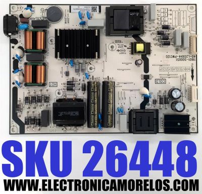 FUENTE DE PODER PARA TV TCL QLED / NUMERO DE PARTE 30805-000316 / 40-L20XH4-PWC1ZG / 11601-500051 / L20XW / E148158 / 20230803 / 20358990 / DISPLAY ST5461D18-2 VER.2.1 / MODELO 55Q550G