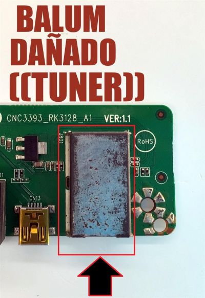 MAIN PARA TV GHIA / NUMERO DE PARTE T201605053A / CNC3393 / CNC3393_RK3128_A1 VER:1.1 / CNC3393_RK3128_A1_V2.0 / V1.0 2016062721 / 7214 20160126_170756 / MODELO GDE240FS5 - Imagen 3
