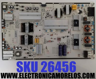 FUENTE DE PODER PARA TV LG / NUMERO DE PARTE EAY65895431 / LGP86AT-23U1 / 65895431 / 3PCR03201A / MODELOS 86UR8750PSA / 86UR8750PSA.BWMFLKR / 86UR8000AUA / 86UR8000AUA.BUSWLKR / 86UT7550PUA / 86UT7550PUA.BUSFLKR / 86UT7550AUA / 86UT7550AUA.BUSFLKR