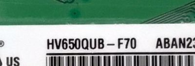 MAIN PARA TV HISENSE 4K·UHD·HDR ((VIDAA)) / NUMERO DE PARTE 332599 / RSAG7.820.12881/ROH / 332600 / 65A51HUV / PANEL HD650H1U71-T0L1\S1\GM\ROH / DISPLAY HV650QUB-F70 / MODELO 65A6KV - Imagen 2