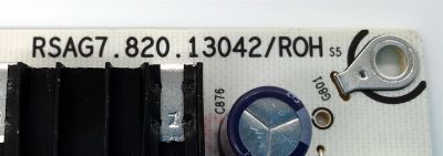 FUENTE DE PODER PARA TV HISENSE / NUMERO DE PARTE 333532 / RSAG7.820.13042/ROH / 13042-A / CQC13134095636 / E166702 / PANEL HD650H1U71-T0L1\S1\GM\ROH / DISPLAY HV650QUB-F70 / MODELO 65A6KV - Imagen 3