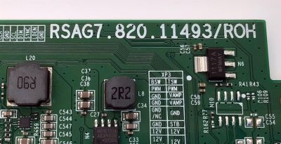 MAIN PARA TV HISENSE 4K·UHD·HDR ((GOOGLE TV)) / NUMERO DE PARTE 315308 / RSAG7.820.11493/ROH / 307057 / 75A53FUA / 75A53FUA(0010) / PANEL HD750Y1U72-T0L2\S0\GM\ROH / DISPLAY HV750QUB-F91 / MODELO 75A65H - Imagen 3