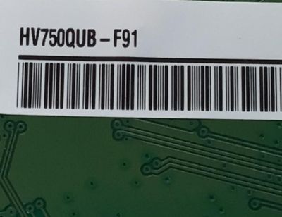 MAIN PARA TV HISENSE 4K·UHD·HDR ((VIDAA)) / NUMERO DE PARTE 401912 / RSAG7.820.13518/ROH / 346889 / 75A51HUA / E303981 / PANEL HD750H1U72-T0L4K1\GM\MCKD3A\ROH / DISPLAY HV750QUB-F91 / MODELO 75A6N - Imagen 3