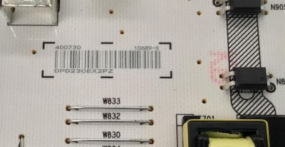 FUENTE DE PODER PARA TV HISENSE / NUMERO DE PARTE 400730 / RSAG7.820.10689/ROH / 10689-S / CQC13134095636 / E166702 / PANEL HD750H1U72-T0L4K1\GM\MCKD3A\ROH / DISPLAY HV750QUB-F91 / MODELO 75A6N - Imagen 2