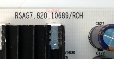 FUENTE DE PODER PARA TV HISENSE / NUMERO DE PARTE 400730 / RSAG7.820.10689/ROH / 10689-S / CQC13134095636 / E166702 / PANEL HD750H1U72-T0L4K1\GM\MCKD3A\ROH / DISPLAY HV750QUB-F91 / MODELO 75A6N - Imagen 3