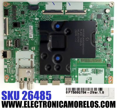 MAIN PARA TV LG 4K·UHD·HDR ((SMART TV)) / NUMERO DE PARTE EBU67508404 / EAX70043605 / 67508404 / EAX70043605(1.0) / PANEL NC500TQG-VHKHJ / DISPLAY PT500GT04-2 VER.1.0 / MODELO 50UR7800PSB / 50UR7800PSB.BWMULJM