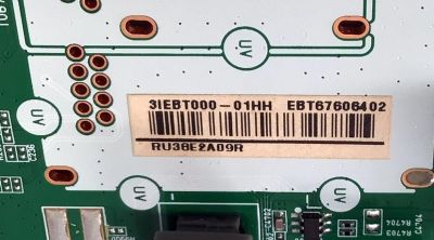 MAIN PARA TV LG 4K·UHD·HDR ((SMART TV)) / NUMERO DE PARTE EBT67606402 / EAX70043605 / 67606402 / EAX70043605(1.0)/ EAX70043606(1.3) / MODELO 65UR8750PSA / 65UR8750PSA.BWM /65UR7800PSB - Imagen 3