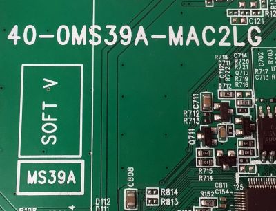 MAIN PARA TV TCL / NUMERO DE PARTE T8-48NA1W-MA1 / 40-0MS39A-MAC2LG / 40-OMS39A-MAC2LG / V8-MS39ARN-LF1V005 / MS39A / 201613K96FFSKACE / GTO000193A / PANEL LVF480CS0T E33 V1 / DISPLAY ST4761B02-1 VER2.1 / MODELO 48FD2700 / 48FD2700LBAA - Imagen 3
