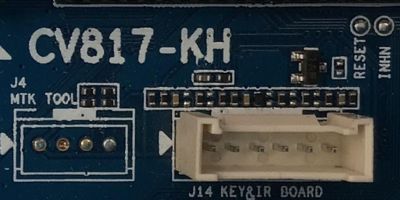 MAIN PARA TV ONN 4K·UHD·HDR ((ROKU TV)) / NUMERO DE PARTE 317GAAMBJ41CTW / CV817-KH / 7.T817KH220000.0F2 / 0405DDCB7F2D / E50M22NKATELNNX / PANEL TPT500WR-DJ7QE1.N REV:SD1AB / DISPLAY V500DJ7-QE1 REV.D2 / MODELO 100012585 (50") - Imagen 4