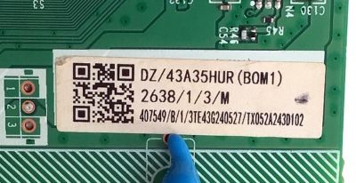 MAIN FUENTE ((COMBO)) PARA TV HISENSE FHD ((ROKU TV)) / NUMERO DE PARTE 407549 / RSAG7.820.13033/ROH / 43A35HUR(B0M1) / 43A35HUR / PANEL JHD425H1F51-T0\S3\GM\MCKD3A\ROH / DISPLAY T430HVN01.2 / MODELO 43A4KR - Imagen 4