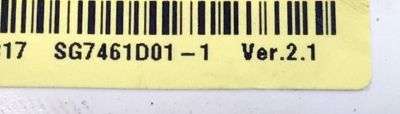 MAIN PARA TV/MONITOR COMERCIAL SAMSUNG 4K·UHD·HDR / NUMERO DE PARTE BN94-18167H / BN41-03157A / PONTUS-ML_QMC / BN97-20755X / BN97-20754A / BN9418167H / PANEL CY-NC075HGHVYH / DISPLAY SG7461D01-1 VER.2.1 / 51787A / MODELO LH75QMCE / LH75QMCEBGCXGO CA01 - Imagen 2