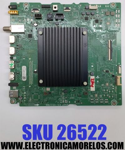 MAIN PARA TV HISENSE ULED 4K·UHD·HDR ((VIDAA)) / NUMERO DE PARTE 344350 / RSAG7.820.13512/ROH / 344348 / 65U67KUA / PANEL HD650H3U51-T0L2\S0\GM\ROH / DISPLAY T650QVN07.H / MODELO 65U7K