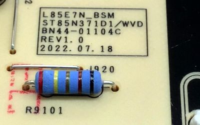 FUENTE DE PODER PARA TV SAMSUNG QLED / NUMERO DE PARTE BN4401104C / L85E7N_BSM / BN44-01104C / ST85N371D1/WVD / PANEL CY-QC085HGAV5H / DISPLAY T850QVN03.4 / QN85Q60CA / QN85Q60CAFXZA AG12 / QN85Q60DA / QN85Q60DAFXZA CA02 / QN85Q60CD / QN85Q60CDFXZA AG12 - Imagen 2