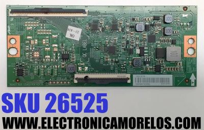 T-CON ORIGINAL PARA TV HISENSE ULED / NUMERO DE PARTE 331379 / RSAG7.820.12963/ROH / RSAG7.820.12963/ROH VER.B / PANEL HD650H3U51-T0L2\S0\GM\ROH / DISPLAY T650QVN07.H / MODELOS 65U7K / 65U7N / 65U8N / 65U75N