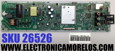 MAIN FUENTE ((COMBO)) PARA TV MAGNAVOX / NUMERO DE PARTE AFRFU01Z / BAFRFYG0201 Z / BAFRFYG0201Z / FRFU / T082A-068A / AFRFUUT-32HB / PANEL UFFF1XT / DISPLAY HV320WHB-F56 REV.4.0 / MODELO 32MV322R / 32MV322R/F7