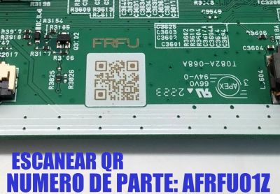 MAIN FUENTE ((COMBO)) PARA TV MAGNAVOX / NUMERO DE PARTE AFRFU01Z / BAFRFYG0201 Z / BAFRFYG0201Z / FRFU / T082A-068A / AFRFUUT-32HB / PANEL UFFF1XT / DISPLAY HV320WHB-F56 REV.4.0 / MODELO 32MV322R / 32MV322R/F7 - Imagen 3