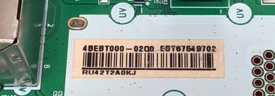 MAIN ORIGINAL PARA TV LG 4K UHD HDR SMART TV / NUMERO DE PARTE EBT67549702 /EAX70043605(1.0) /EAX70043606 / 67549702 / EAX70043606(1.3) / PANEL NC650TQG-VSKHC / DISPLAY JR645R3HA97 / MODELO 65UR7800PSB.BWMMLKR / 65UR8750PSA.BWMMLKR - Imagen 3