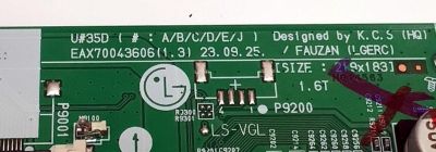 MAIN ORIGINAL PARA TV LG 4K UHD HDR SMART TV / NUMERO DE PARTE EBT67549702 /EAX70043605(1.0) /EAX70043606 / 67549702 / EAX70043606(1.3) / PANEL NC650TQG-VSKHC / DISPLAY JR645R3HA97 / MODELO 65UR7800PSB.BWMMLKR / 65UR8750PSA.BWMMLKR - Imagen 4