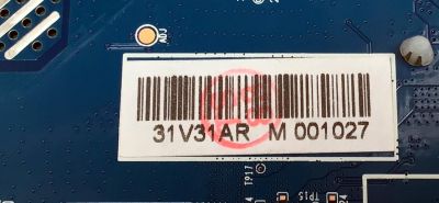 MAIN FUENTE COMBO ORIGINAL PARA TV DAEWOO ROKU TV / NUMERO DE PARTE MB-M9011-P-CL-0001 / MBA-RKM9011-FC-A0004 / 31V31AR / 2E08615A0 / PANEL C400Y21-G5 / DISPLAY V400HJ9-PE1 REV.C4 / MODELO DAW40FR - Imagen 5