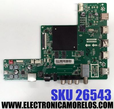 MAIN PARA TV PIONEER HD ((SMART TV)) / NUMERO DE PARTE SVS586TA05-MA200CK / T.MS6586.U781 / 1MS586A2 / V8-MS586NA-LF1V120 / PANEL LC650EGY (SK)(M3) / MODELO PLE-65S08UHD