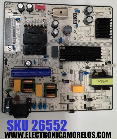 FUENTE DE PODER PARA TV PHILIPS / NUMERO DE PARTE SHG7504B15-101HLB / SHG7504B-101HL / DLBT063 REV:0.6 / 20230213 / 81-PBE152-H190001 / CQC14134113193 / PANEL LVU650CSDX E0365 / DISPLAY ST6451D06-03 VER.2.1 / MODELO 65PUL7973/F7