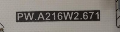 FUENTE DE PODER PARA TV VIZIO / NUMERO DE PARTE 60101-04413 / PW.A216W2.671 / 4300202221 / M22120275-0A04590 / DISPLAY HV650QUB-F70 / MODELO M65Q6M-K04 LBSFL5LY - Imagen 3