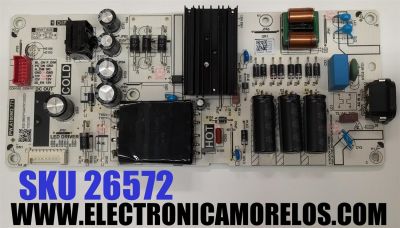 FUENTE DE PODER PARA TV TCL / NUMERO DE PARTE 30102-000026 / PW.A100W2.771 / 22092519 / 20221008 / PANEL LVU580NDEL HS9W02 V1 / MODELOS 58S453 