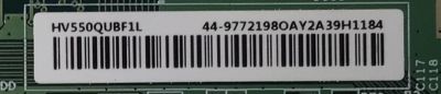 T-CON PARA TV SONY / NUMERO DE PARTE 44-97721980 / 44-9772198O / 47-6021751 / L433059A_11 / 44-97721980A / PANEL BOEI550WQ1 / DISPLAY HV550QUB-F1L / MODELO KD-55X77CL / KD55X77CL - Imagen 4