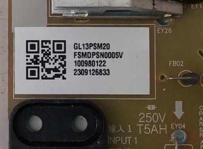 FUENTE DE PODER PARA TV SONY / NUMERO DE PARTE 100980122 / 1-009-801-21 / GL13-SM20 / GL13PSM20 / FSMDPSN0005V / PANEL BOEI550WQ1 / DISPLAY HV550QUB-F1L / MODELOS KD-55X77CL / KD55X77CL / KD-55X77L / FW-55BZ30L / FW-55BZ35L / FW-55BZ40L  - Imagen 3