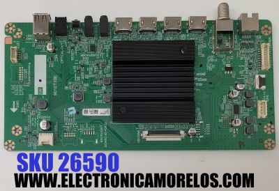 MAIN PARA TV SHARP 4K·UHD·HDR ((ROKU TV)) / NUMERO DE PARTE 4T-C50EL8UB / 9010T10E / 47R1110 / 4704-MT9010-A3233W01 / 4T-C50EL8UB 330A / PANEL K500WDGF / DISPLAY CV500U5-T01 REV:01 / MODELO 4T-C50EL8UB