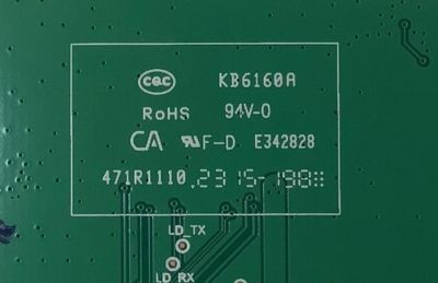 MAIN PARA TV SHARP 4K·UHD·HDR ((ROKU TV)) / NUMERO DE PARTE 4T-C50EL8UB / 9010T10E / 47R1110 / 4704-MT9010-A3233W01 / 4T-C50EL8UB 330A / PANEL K500WDGF / DISPLAY CV500U5-T01 REV:01 / MODELO 4T-C50EL8UB - Imagen 4