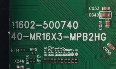 MAIN-FUENTE  PARA TV TCL HD·SMART TV / NUMERO DE PARTE 30800-000680 / 40-MR16X3-MPB2HG / 11602-500740 / MR16X3 / 30801-000649 / V8-MR16K01-LF / GNB002237AT / PANEL LVW320NDEL KS9W04 / DISPLAY PT320AT02-6 VER.1.0 / MODELO 32S331 - Imagen 4