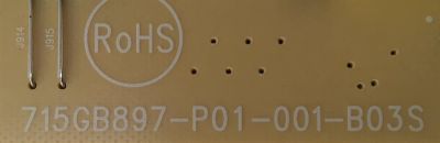 FUENTE DE PODER PARA TV VIZIO / NUMERO DE PARTE ADTVL1811ABM / 715GB897-P01-001-B03S / (X)ADTVL1811ABM / MSP580601 / 5990546A0038 / PANEL TPT580WR-U3T01.D REV:S01P / DISPLAY CV58U3-T01 REV:02 / MODELO V585M-K01 / V585M-K01 LTYHM7MY - Imagen 2