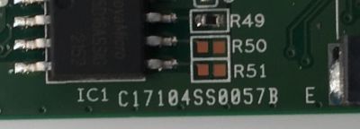 T-CON PARA TV VIZIO / NUMERO DE PARTE E3CCBB580052 / C17104SS0057B / CV580U3-T01 / E3CCBB5800520T / PANEL TPT580WR-U3T01.D REV:S01P / DISPLAY CV58U3-T01 REV:02 / MODELO V585M-K01 / V585M-K01 LTYHM7MY - Imagen 3