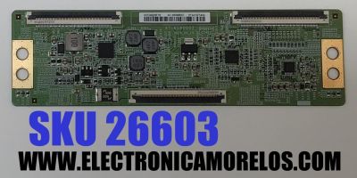 T-CON ORIGINAL PARA TV VIZIO / NUMERO DE PARTE 44-9890001O / 47-6060002 / 44-98900010 / HV550QUBF70 / XY3A35F5866 / PANEL BOEI550WQ1 / HV550QUB-F70 REV.2.0 / MODELO M55Q6-L4 / M55Q6-L4 LBSFN8GZ / V4K55M-0804 / V4K55M-0804 LBVFV9GA