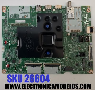 MAIN PARA TV LG 4K·UHD·HDR ((SMART TV)) / NUMERO DE PARTE EBT68017602 / EAX70043606 / 68017602 / AIEBT000-01BT / PANEL NC750TQG-VCKHG / DISPLAY ST7461D03-5 VER.2.1 / MODELO 75UT7000PUA / 75UT7000PUA.BUSDLKR