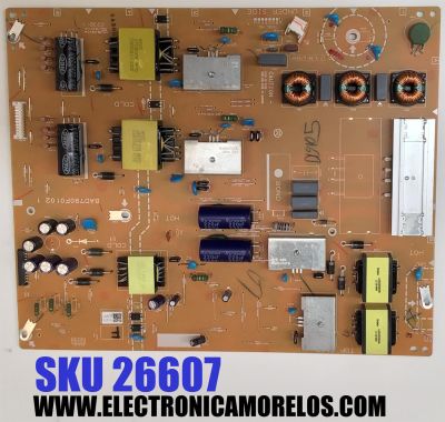 FUENTE DE PODER ORIGINAL PARA TV PHILIPS / NUMERO DE PARTE ADL90MPWT / BAD790F01 02  1 / P000026732 / PANEL BOEI750WQ1-F91 / DISPLAY HV750QUB-F9B / MODELO 75PUL7552/F7